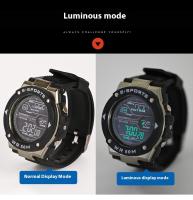SHUNWAY Reloj deportivo luminoso electrónico multifuncional para exteriores, reloj moderno impermeable para estudiantes - details 6