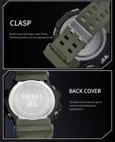 Smael-reloj deportivo para hombre, cronómetro digital LED, resistente al agua, de moda - details 2