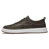 Nuevos zapatos de fiesta de cuero estilo italiano para hombre con corbatas de vaca, calzado deportivo informal de negocios, marca talla 47 - details 1