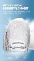 2024 deportes de los hombres de alta calidad nueva malla transpirable suela suave cómodo cordones zapatos para correr casuales otoño - details 2