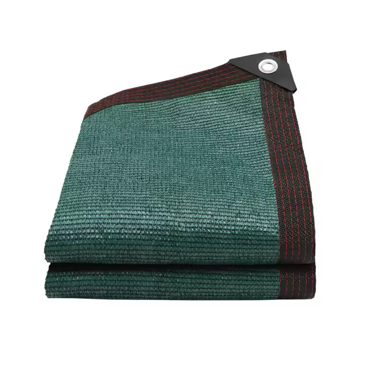 Red de Sombra de Tela Resistente al Jardín Malla Negra Impermeable con Rejillas Reforzadas - 1