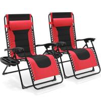 Silla de Relájate al Aire Libre Ajustable Asiento Cobertado para Adultos 160kg - details 9