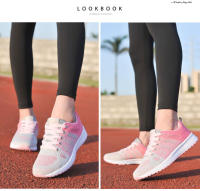 Zapatillas de correr de malla transpirable para mujer, Tenis ligeros para exteriores, zapatillas deportivas informales para caminar - details 12