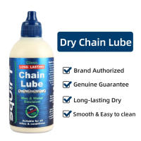 Lubricante para cadena de bicicleta aceite ceroso para cadena de bicicleta de montaña 120ML cadena seca cerosa para bicicleta de montaña mantenimiento de aceite horquilla volante accesorios para bicicleta - details 1
