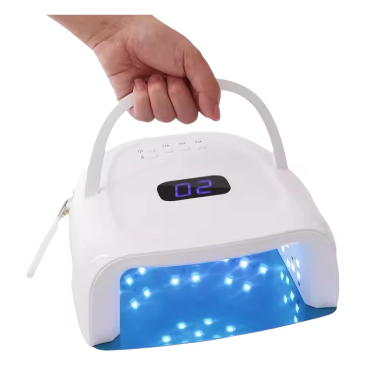 Secador de Gel de Uñas Inalámbrico Recargable S20 15600mAh, 60W, Lámpara UV LED para Manicura y Pedicura - 1