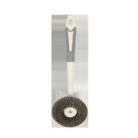 Cepillo de limpieza de vajilla para el hogar con mango TPR, herramientas de cocina para mascotas, lavado de ollas, colores disponibles, opciones para colgar de polipropileno - details 3