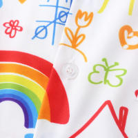 Camisa de manga corta para hombre, Camisa ajustada con estampado de flores fragmentadas, serie CS, primavera y verano, 2024 - details 25