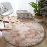 Alfombras Redondas, Pelo Largo, Alfombra De Habitación, Dormitorio, Lavable, Antideslizante, Muy Suave - details 17