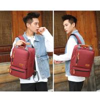 Conjunto de mochila de 3 piezas para hombre y mujer, bolso de hombro para ordenador portátil, bolsillo pequeño para viaje, escuela - details 1
