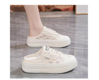 Nuevos zapatos versátiles de malla de encaje para mujer, zapatillas deportivas y de ocio de verano, finas y transpirables. - details 20