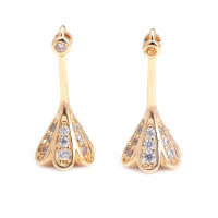 Colgante de Abalorio de Cuentas de Medio Agujero de Oro 18K Material de Metal de China - details 70