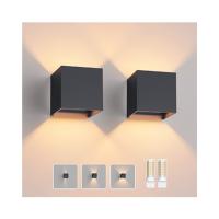 Aplique de Pared Exterior Con G9 LED Bombillas Reemplazables, Blanco Cálido 3000K Lampara de pared Interior/Exterior IP54 Ángulo ajustable Lámpara Pared (Antracita) - details 11