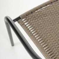 Conjunto de 2 Sillas de Jardín para Exterior |   2 Sillones de Ratán Natural y Acero para Balcón o Terraza |   Apilables |   Cómodas y resistentes | Conocimientos generales - details 18