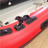 Soporte para Caña de Pescar de PVC Inflable Accesorio de Barco de Aire Soporte de Ensamblaje Ángulo Fijo para Kayak y SUP - details 5