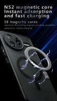 Protector magnético a prueba de golpes con textura de cuero mate para Xiaomi Poco Pro, F7 Ultra, funda para teléfono móvil - details 8