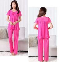 Conjunto de pijama de satén grande 5XL, pijamas cortos, decoración del hogar de mediana edad, pijamas de mujer baratos - details 17
