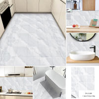 Pegatinas de Azulejo Cerámico Autoadhesivas Gruesas PVC Set de 10 Impermeables a Agua y a Aceite para Decoración de Pared y Suelo en Cocina, Baño, Sala de Estar - details 10