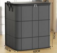 Engrosamiento de bolsas de almacenamiento doméstico de tejidos no tejidos con cremallera de gran capacidad para facilitar la Organización de bolsas de necesidades diarias de ropa de colcha - details 3
