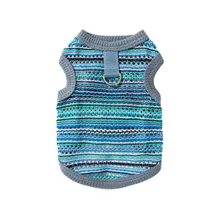 Chaleco de Malla Arcoiris Cómodo Protección Solar Delgado para Perros en Verano - 1