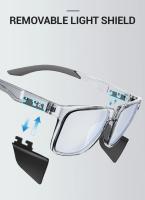 Kapvoe-gafas de sol polarizadas para hombre y mujer, lentes ligeras a prueba de viento, UV400, para ciclismo, senderismo y Pesca - details 6
