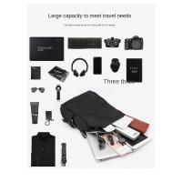 Mochila Escolar para Hombre Impermeable de Nylon, Mochila para Portátil de Computadora con Carga USB, Gran Capacidad para Libros y Viajes al Aire Libre - details 14