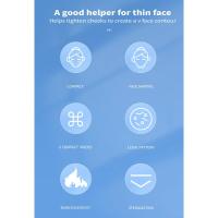 Dispositivo de adelgazamiento facial eléctrico para el hogar, instrumento de adelgazamiento facial en forma de V, eliminación y modelado de mentón Dual - details 1