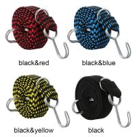 Nuevos elásticos de goma para equipaje, ganchos para cuerda, bicicletas, amarre de cuerda, equipaje de bicicleta, correa para portaequipajes, banda fija, accesorios para motocicleta - details 1