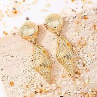 1 par de pendientes retro europeos y americanos bohemios del océano, accesorios de ropa de mujer de concha, playa de estilo de vacaciones - details 5