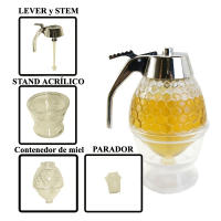 Dispensador de miel exprimidor botella de miel dispensador de jugo de lata de miel - details 5