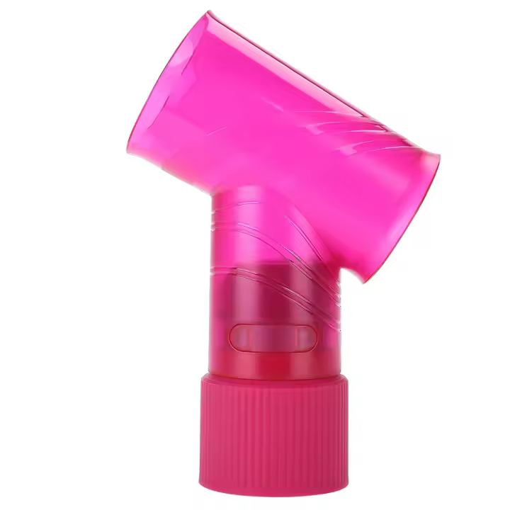 Rodillo secador de pelo portátil, difusor de rizos, herramientas de peluquería, suministros para el hogar, 2 colores, Rosa - 1