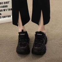 Zapatos deportivos de primavera para mujer, Zapatillas con tacón de cuña, ligeras, informales y transpirables, con aumento de altura - details 5