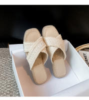 Sandalias De Pescador Tejidas Con Hierba Verano Para Mujer Nuevo Plano Sanya Nicho De Vacaciones De Viaje Zapatos Romanos Franceses - details 18
