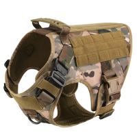 Arnés Táctico Grande para Perros Militar Apto para Shepherd Alemanes y Malinos Con Cinturón y Llavero Accesorios para Entrenamiento de Mascotas - details 14