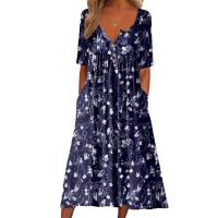 Vestido Corto de Manga Corta para Mujer en Verano Moda de Verano - details 2