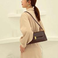 Bolso de hombro de cuero de PU para mujer, bolso pequeño, color sólido, de moda - details 9
