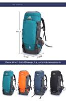 Mochila de Gran capacidad para acampar, bolsa de senderismo al aire libre, impermeable, senderismo, bolsa de deporte - details 1