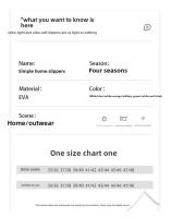 Sandalias de Moda para Pareja de Verano Zapatillas de Playa y Hogar Impermeables con Suela Suave para Hombres - details 4