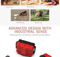 Collar de entrenamiento electrónico para perros, collar de choque impermeable recargable, entrenador de perros con control remoto para perros pequeños y medianos - details 2