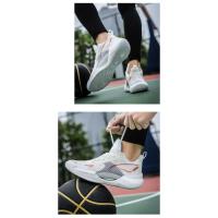 Nuevos zapatos de baloncesto reales ultraligeros V2 de moda que absorben los golpes y son resistentes al desgaste, zapatillas deportivas antideslizantes de combate real de entrenamiento - details 21