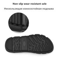 Zapatos Informales De Piel Auténtica Para Hombre, Sandalias Clásicas De Alta Calidad, Zapatillas Transpirables Para Caminar Al Aire Libre, Ideales Para El Verano - details 11