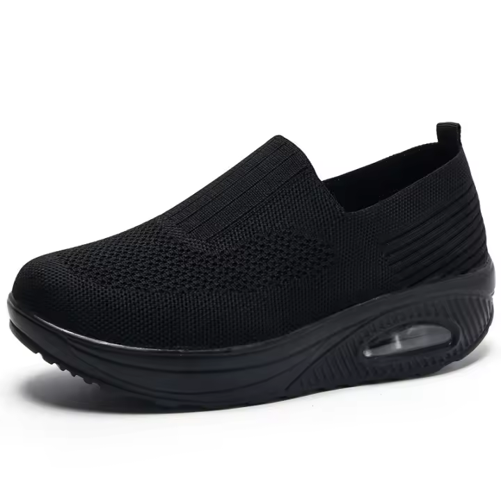 Zapatos Deportivos informales para mujer, zapatillas cómodas sin cordones, planas, a la moda - 1