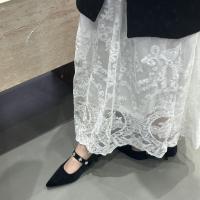 Diseño de nicho zapatos individuales franceses zapatos de mujer nuevo temperamento de diamantes de imitación tacón puntiagudo zapatos Mary Jane - details 7