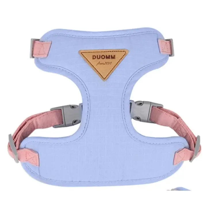 Conjunto de Correa de arnés para cachorros Correa de pecho transpirable para perros y gatos - 1