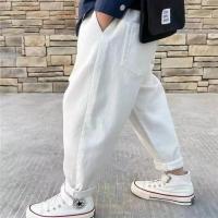Pantalones Sueltos de Algodón para Niños Pantalones Deportivos Casuales para Niños y Niñas - details 6