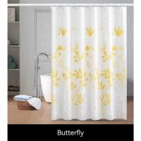 Cortina de ducha impermeable, 180x180 cm, estampada, 1 unidad - details 0