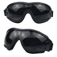 Gafas de sol para perros con correa ajustable, antiniebla, impermeables, gafas para mascotas, marco Flexible, protección contra el polvo, gafas para perros medianos y grandes - details 23