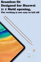 10 piezas de bolígrafo silencioso de silicona Huawei M-Pencil 1/2/3 se pueden reemplazar con una cubierta protectora de punta de lápiz para iPad - details 9