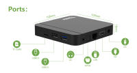 Tanix-Dispositivo de TV inteligente W2, decodificador con Android 11, Amlogic S905W2, 2GB, 16GB, Wifi Dual 2,4G/5G, AV1, BT, reproductor multimedia, PK Tanix TX3, nuevo - details 6