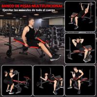 Banco Musculacion Plegable Banco De Entrenamiento Banco De Pesas Y Abdominales Resistente Banca Gimnasio En Casa Carga Máxima De 300 Kg - details 7