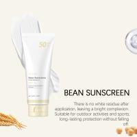 Crema hidratante con protección solar Spf50, crema de aislamiento solar duradera para el cuerpo y la cara, Control de aceite, protección UV, brillo, cuidado de la piel - details 4